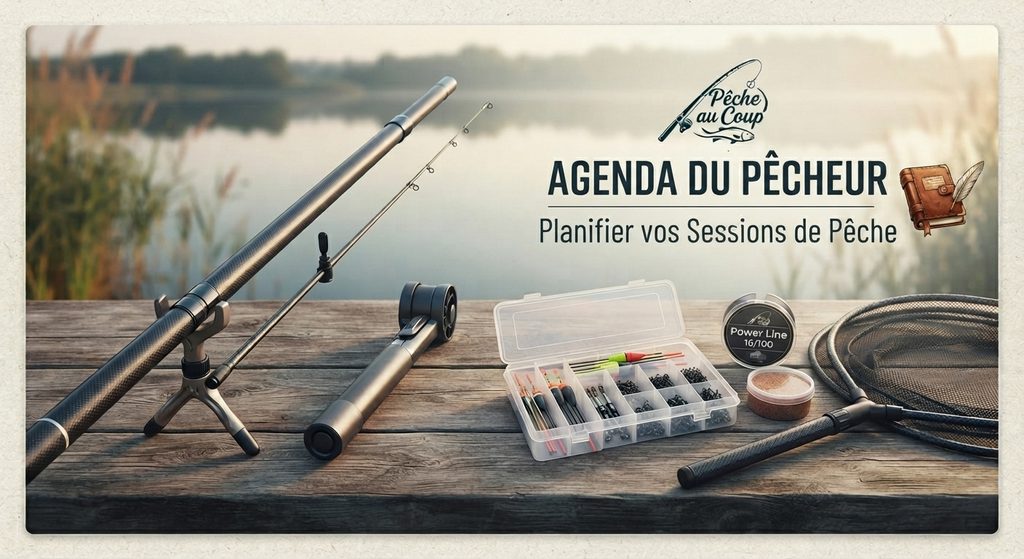 agenda du pêcheur au coup, Consulter l'agenda du pêcheur au coup selon les saisons