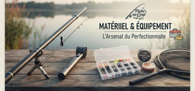 Le Matériel & Équipement Présentation du matériel et des équipements essentiels pour réussir la pêche au coup en eau douce
