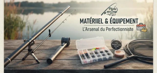 Le Matériel & Équipement Présentation du matériel et des équipements essentiels pour réussir la pêche au coup en eau douce