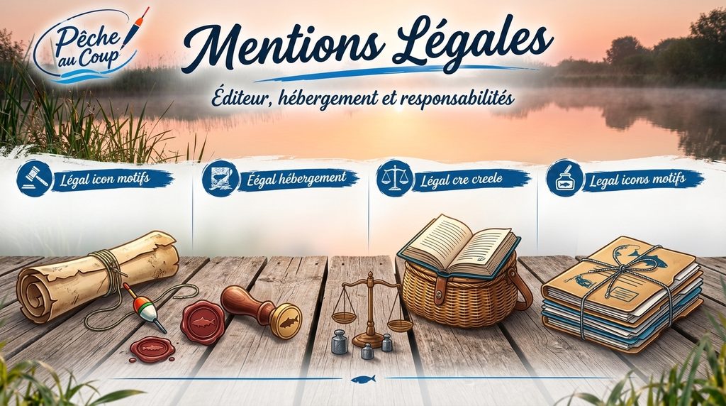 Mentions Légales du Site Pêche au coup.