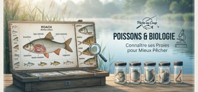 Les Poissons & Biologie Guide des différentes espèces de poissons d'eau douce et de leur biologie en rivière ou plan d'eau