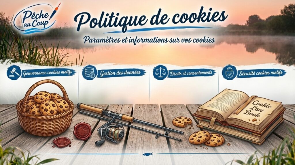 Consultez la politique cookies de pecheaucoup.fr : détails sur les cookies de fonctionnement et de mesure d'audience, et paramétrage de vos choix