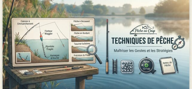 Les Techniques de Pêche Guide complet des différentes techniques de pêche en eau douce et en rivière